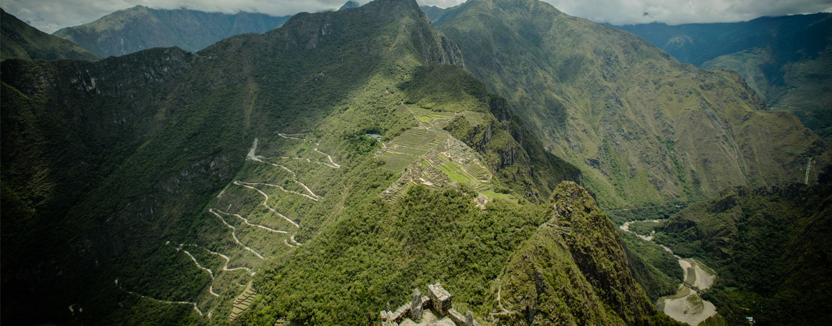 View from Huayna Picchu